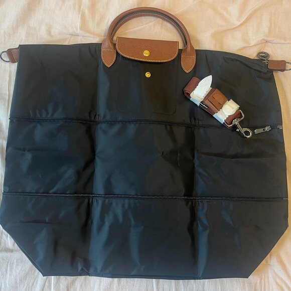 (NWT) Longchamp Le Pliage Expandable Travel Bag - Picture 11 of 13